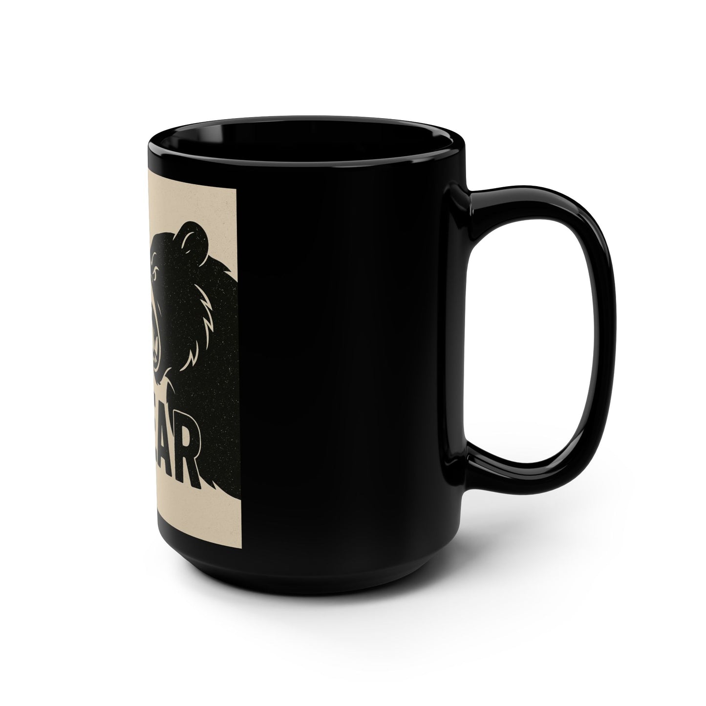 Gift for Coffee Lovers, Don't Poke The Bear, California Political Mug 15oz Black Mug